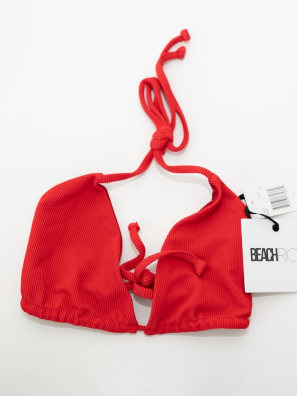 Beach Riot - Winona Soleil Ribbed Triangle Bikini Top - Picture 3 of 7